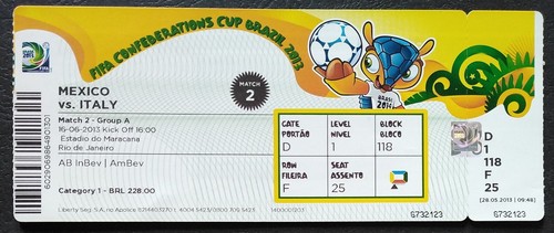 Biglietto fifa confed - fifa,