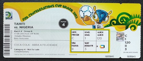 Biglietto fifa confed cup - fifa,